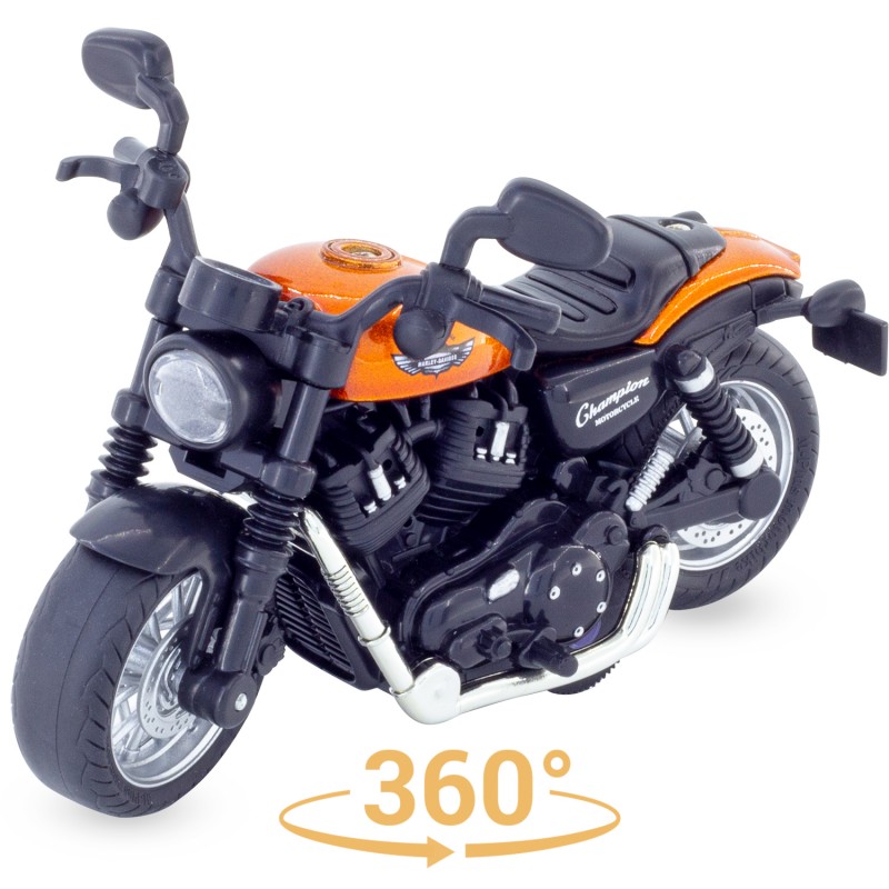 8356 MINIATURE : MOTO ROUTE (lot de 12) jouet ulysse