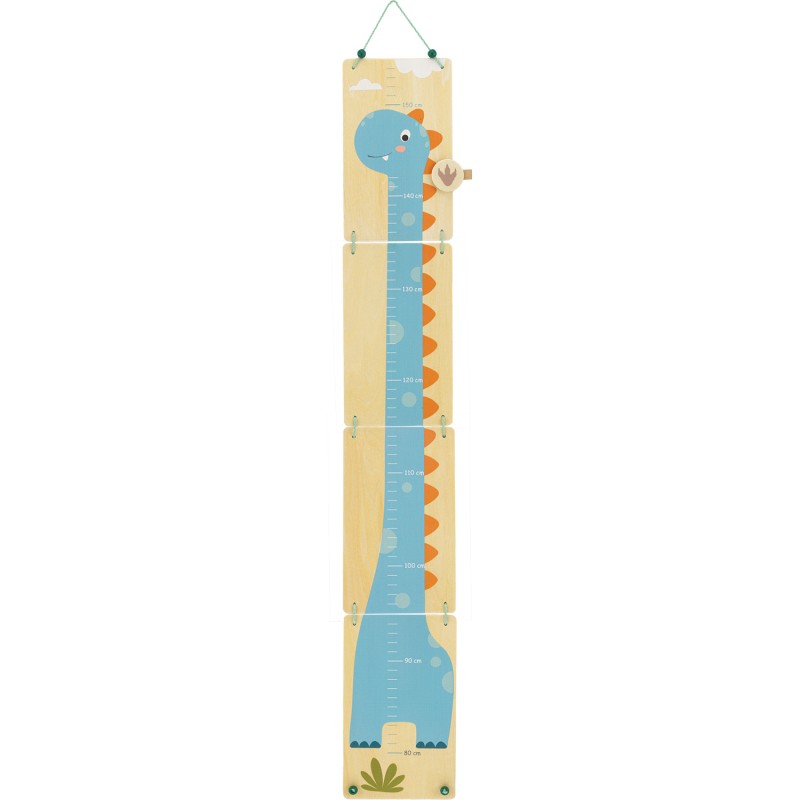 237892 Toise en bois dino mesurer sa taille
Wooden dino height gauge jouet ulysse
