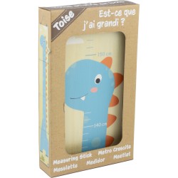 237892 Toise en bois dino mesurer sa taille
Wooden dino height gauge jouet ulysse