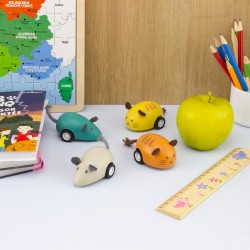 RETROFRICTION EN BOIS : CHAT ET SOURIS jouet ulysse