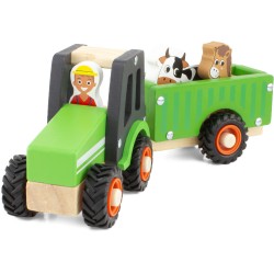 1567 TRACTEUR ET REMORQUE jouet ulysse