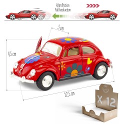 8303 MINIATURE : VW COCCINELLE DECO jouet ulysse