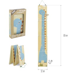 237892 Toise en bois dino mesurer sa taille
Wooden dino height gauge jouet ulysse