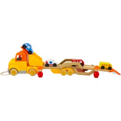 4302 ROUTOUDOU : CAMION PORTE VOITURE JOUET ULYSSE