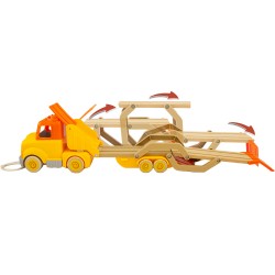 4302 ROUTOUDOU : CAMION PORTE VOITURE JOUET ULYSSE