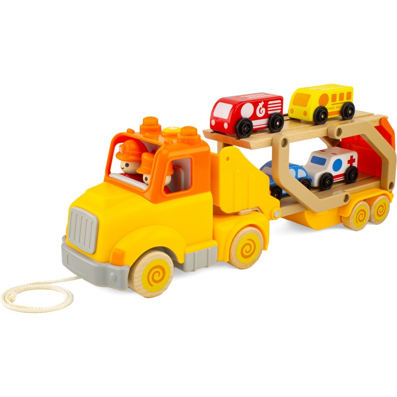 4302 ROUTOUDOU : CAMION PORTE VOITURE JOUET ULYSSE