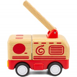 4305 ROUTOUDOU : MINI CAMION DE POMPIER JOUET ULYSSE
