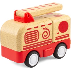 4305 ROUTOUDOU : MINI CAMION DE POMPIER JOUET ULYSSE
