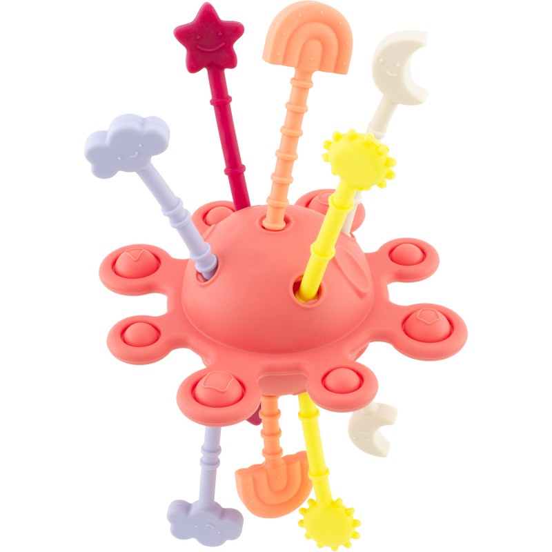 7122 JOUET D'ÉVEIL LUNE : ROUGE BRIQUE JOUET ULYSSE