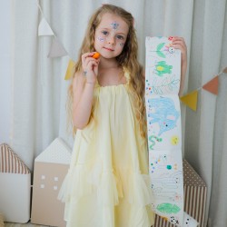 COLOURING ROLL KIT DINO WORLD jouet ulysse