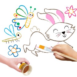 GEL PAINTING FOREST ANIMALS jouet ulysse