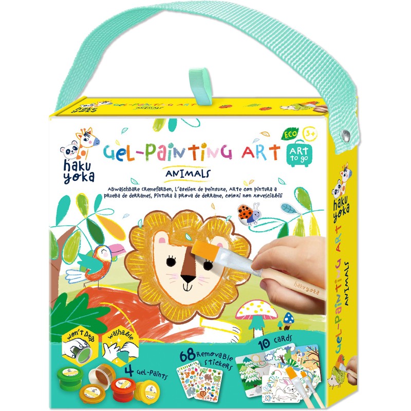 GEL PAINTING FOREST ANIMALS jouet ulysse