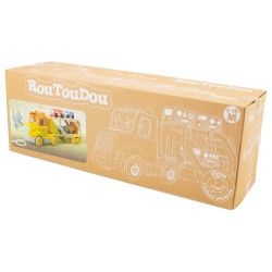 4302 ROUTOUDOU : CAMION PORTE VOITURE JOUET ULYSSE