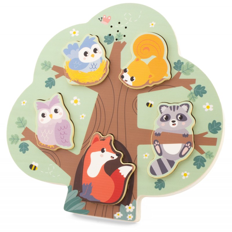 1580 PUZZLE SONORE : FORÊT