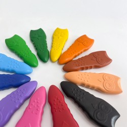 CP223082 12 CRAYONS OWL JOUET ULYSSE