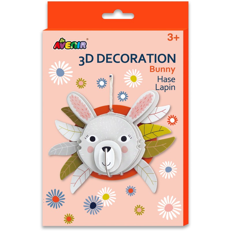 PZ205062 3D DECORATION BUNNY JOUET ULYSSE