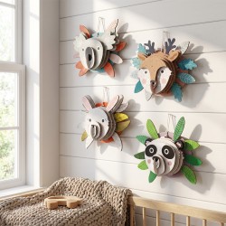 PZ205062 3D DECORATION BUNNY JOUET ULYSSE