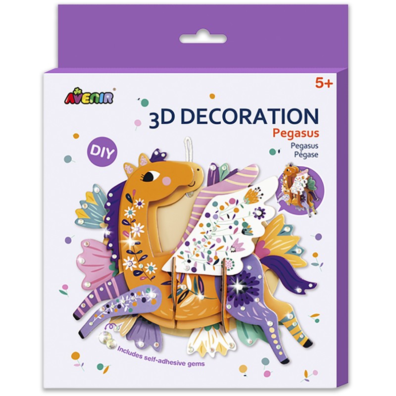 PZ215069 3D DECORATION PEGASUS JOUET ULYSSE