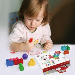 CP223085 BLOCK CRAYON TRUCK JOUET ULYSSE