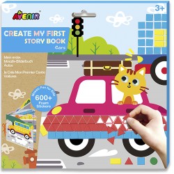 CH191595 CREATE MY FIRST STORY BOOK CARS JOUET ULYSSE