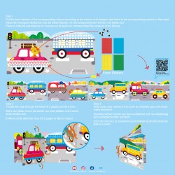 CH191595 CREATE MY FIRST STORY BOOK CARS JOUET ULYSSE