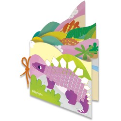 CH191594 CREATE MY FIRST STORY BOOK DINOSAURS JOUET ULYSSE