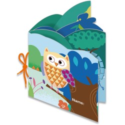 CH191593 CREATE MY FIRST STORY BOOK WILD ANIMALS JOUET ULYSSE