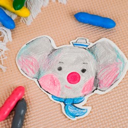 CP233108 HAPPY PEA POD 12 PASTEL COLOURS JOUET ULYSSE