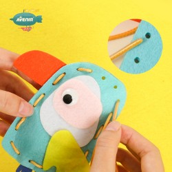 CH211796 LACING MY FIRST CHARM ANIMAL FRIENDS LEVEL 1 JOUET ULYSSE