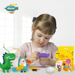 CH211798 LACING MY FIRST CHARM DINO FRIENDS LEVEL 1 JOUET ULYSSE