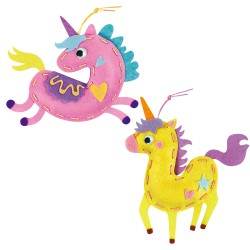 CH221801 LACING MY FIRST CHARM UNICORN FRIENDS LEVEL 2 JOUET ULYSSE