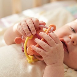 7120 ANNEAU DE DENTITION ÉTOILE : ROUGE BRIQUE JOUET ULYSSE