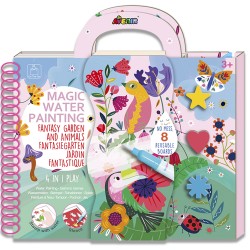 CH221895 MAGIC WATER PAINTING FANTASY GARDEN AND ANIMALS JOUET ULYSSE