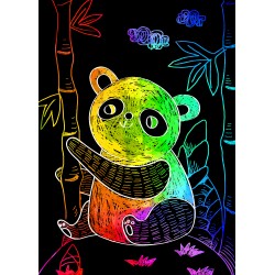 CH211657 MINI SCRATCH BOOK ANIMALS JOUET ULYSSE