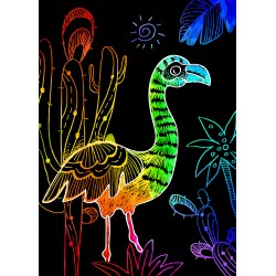 CH211657 MINI SCRATCH BOOK ANIMALS JOUET ULYSSE