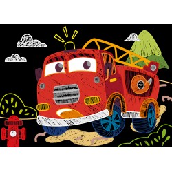 CH221659 MINI SCRATCH BOOK CARS JOUET ULYSSE