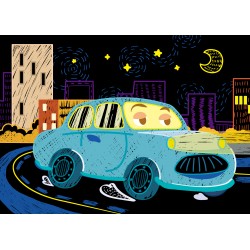 CH221659 MINI SCRATCH BOOK CARS JOUET ULYSSE