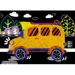 CH221659 MINI SCRATCH BOOK CARS JOUET ULYSSE
