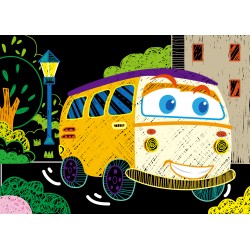 CH221659 MINI SCRATCH BOOK CARS JOUET ULYSSE