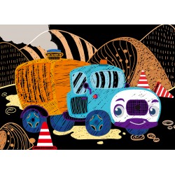 CH221659 MINI SCRATCH BOOK CARS JOUET ULYSSE