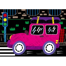 CH221659 MINI SCRATCH BOOK CARS JOUET ULYSSE