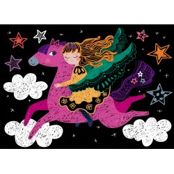 CH221658 MINI SCRATCH BOOK PRINCESS jouet ulysse