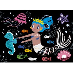CH221658 MINI SCRATCH BOOK PRINCESS jouet ulysse
