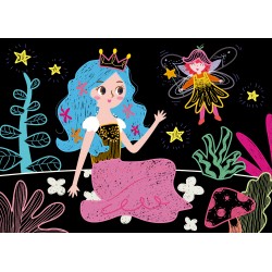 CH221658 MINI SCRATCH BOOK PRINCESS jouet ulysse
