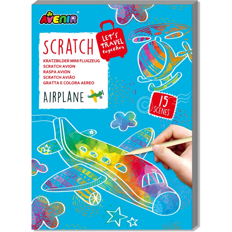 CH241661 SCRATCH AIRPLANE jouet ulysse