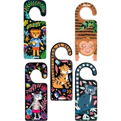 CH231909 SCRATCH ANIMAL DOOR HANGERS jouet ulysse