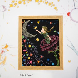 TLP244100 THE LITTLE PRINCE SCRATCH BOOK jouet ulysse