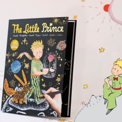 TLP244100 THE LITTLE PRINCE SCRATCH BOOK jouet ulysse