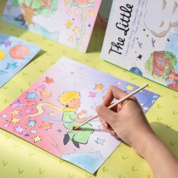 TLP244102 THE LITTLE PRINCE WATERCOLOUR PAINTING jouet ulysse