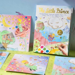 TLP244102 THE LITTLE PRINCE WATERCOLOUR PAINTING jouet ulysse